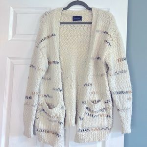 Hudson Gray Knit Sweater Cardigan